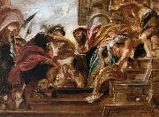 Peter Paul Rubens The Meeting of Abraham and Melchisedek oil on canvas